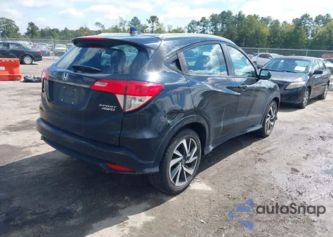 2019 Honda Hr-V Sport z USA, uszkodzony, nr VIN 3CZRU6H14KG707378